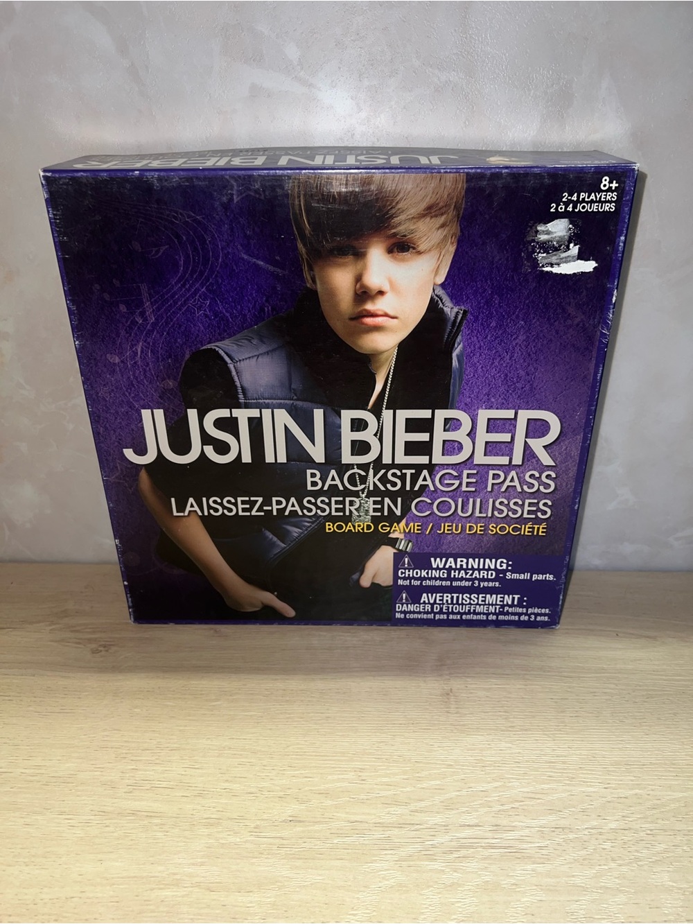 Justin Bieber Backstage Pass Board Game Complete 2010 Belieber Collectible
